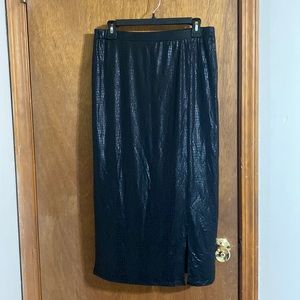 Ladies snake print skirt